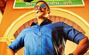 Poster of Hindi film, Simmba ft. Ranveer Singh